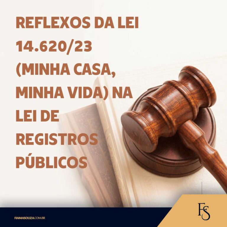 Reflexos da lei 14.620/23 (minha casa, minha vida) na Lei de Registros Públicos