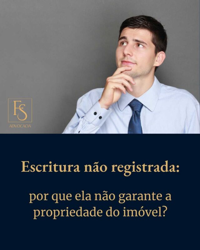 por que ela não garante a propriedade do imóvel?